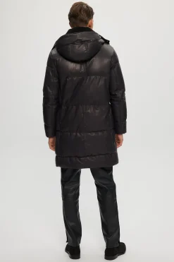 Men's Après-Ski Parka With Detachable Select Shearling Lamb Collar