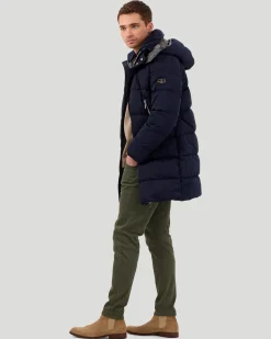 Men's Après-Ski Parka With Detachable Select Shearling Lamb Collar