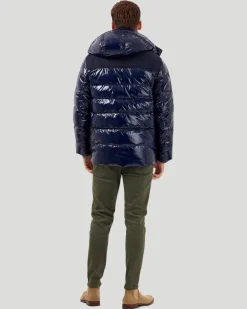 Men's Après-Ski Parka With Detachable Select Shearling Lamb Collar