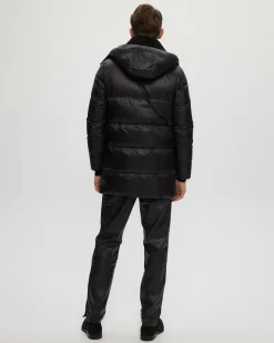 Men's Après-Ski Parka With Detachable Select Shearling Lamb Trim