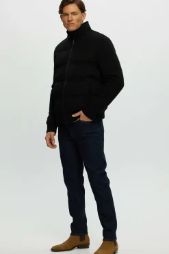 Men's Loro Piana Cashmere & Wool Jacket With Select Shearling Lamb Collar