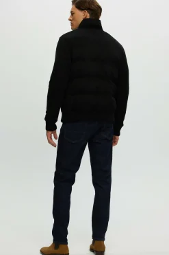 Men's Loro Piana Cashmere & Wool Jacket With Select Shearling Lamb Collar