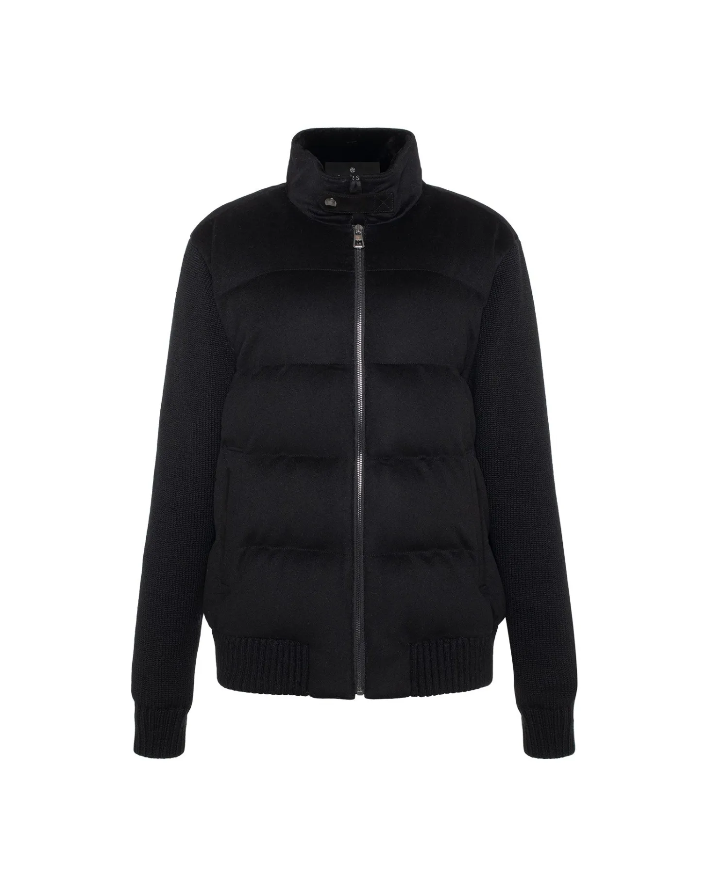 Men's Loro Piana Cashmere & Wool Jacket With Select Shearling Lamb Collar