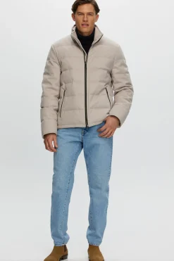 Men's Loro Piana Cashmere Quilted Down Jacket