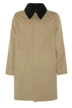 Men's Loro Piana Cashmere Short Coat With Detachable Select Shearling Lamb Collar