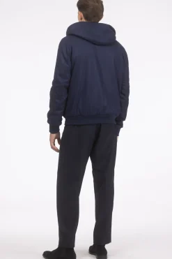 Men's Loro Piana Cashmere & Wool Jacket With Select Shearling Lamb Lining