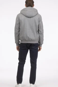 Men's Loro Piana Cashmere & Wool Jacket With Select Shearling Lamb Lining