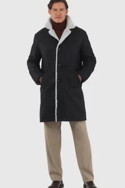 Men's Merino Shearling Lamb Short Coat
