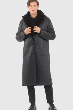Men's Reversible Merino Shearling Lamb Coat