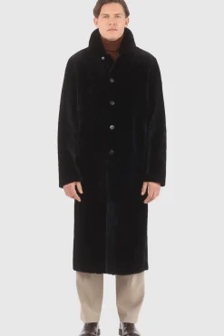 Men's Reversible Select Shearling Lamb Coat