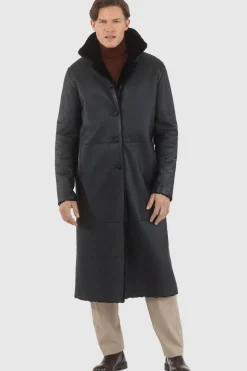 Men's Reversible Select Shearling Lamb Coat