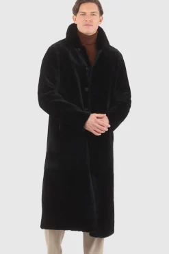 Men's Reversible Select Shearling Lamb Coat