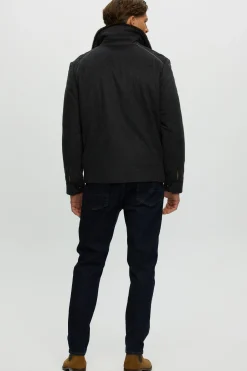 Men's Select Fabric Jacket With Merino Shearling Lamb
