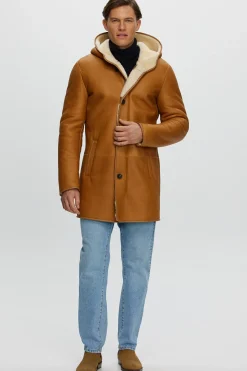 Men's Shearling Lamb Parka