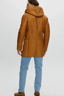 Men's Shearling Lamb Parka