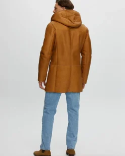 Men's Shearling Lamb Parka