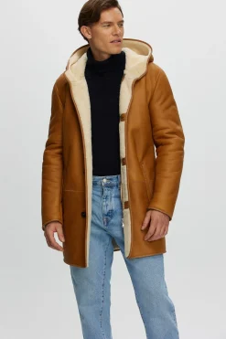 Men's Shearling Lamb Parka