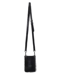 Merino Shearling Lamb IPhone/Credit Card Crossbody Bag