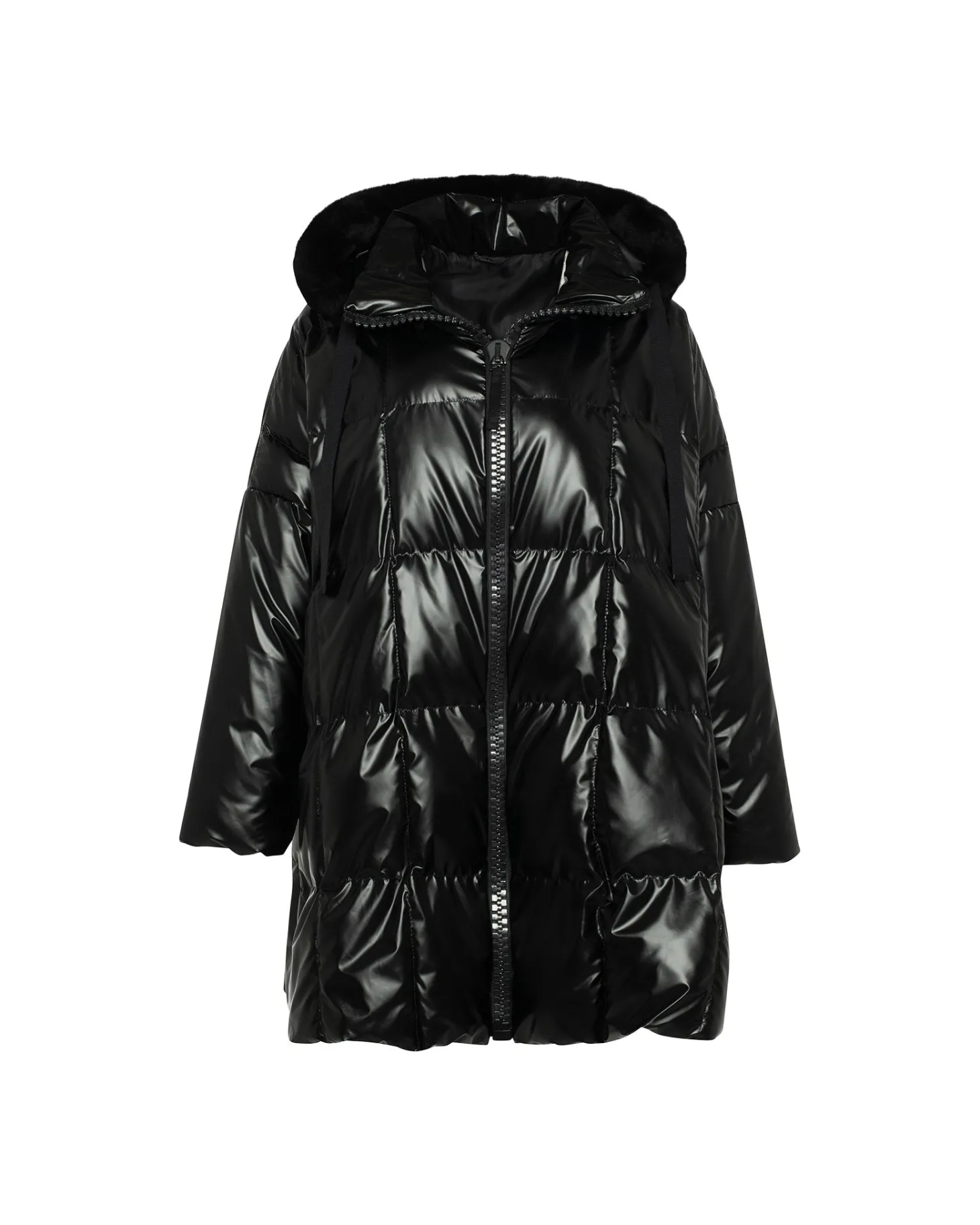 Quilted Parka With Select Shearling Lamb Hood Trim