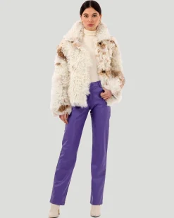 Reversible Long Hair Select Shearling Lamb Jacket