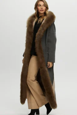 Reversible Loro Piana Cashmere Parka With Select Cashmere Goat Trim