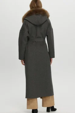 Reversible Loro Piana Cashmere Parka With Select Cashmere Goat Trim