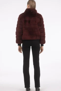 Reversible Merinillo Shearling Lamb Jacket With Cropped Sleeves