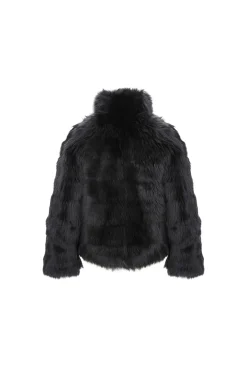 Reversible Merinillo Shearling Lamb Jacket With Cropped Sleeves