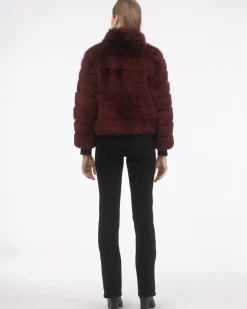 Reversible Merinillo Shearling Lamb Jacket With Cropped Sleeves