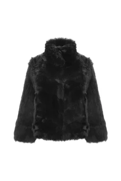 Reversible Merinillo Shearling Lamb Chevron Jacket With Horizontal Bottom