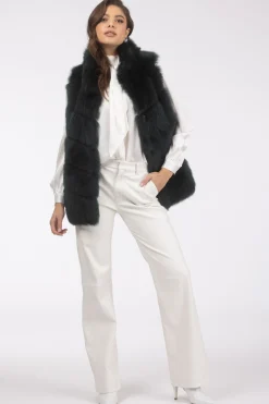 Reversible Merinillo Shearling Lamb Vest