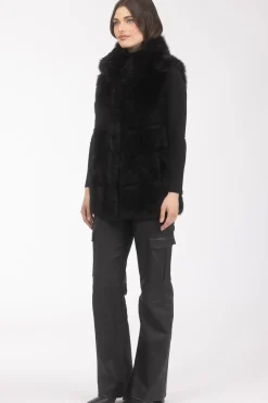Reversible Merinillo Shearling Lamb Vest