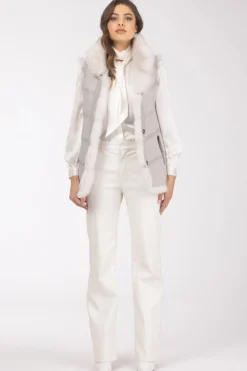 Reversible Merinillo Shearling Lamb Vest