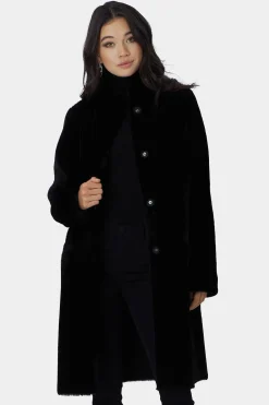 Reversible Select Shearling Lamb Short Coat