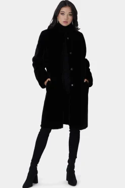 Reversible Select Shearling Lamb Short Coat