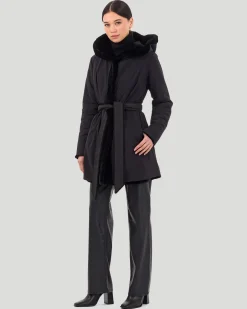 Reversible Select Shearling Lamb Hooded Stroller