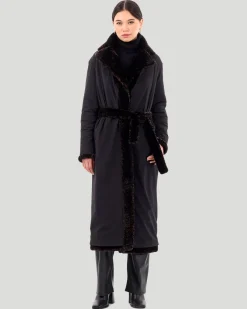 Reversible Select Shearling Lamb Coat