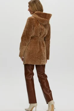 Reversible Select Shearling Lamb Zip Parka