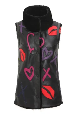 Reversible Select Shearling Lamb Vest