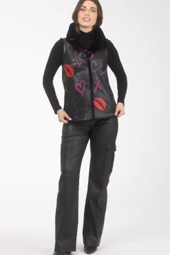 Reversible Select Shearling Lamb Vest