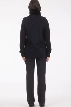 Reversible Select Shearling Lamb Vest With Select Cashmere & Wool Back