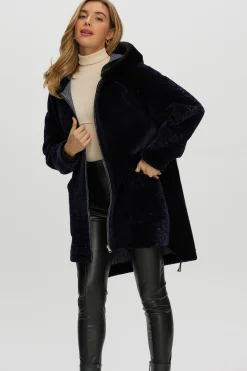 Reversible Select Shearling Lamb Parka