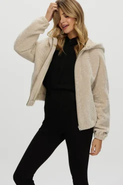 Reversible Shearling Lamb Zip Parka