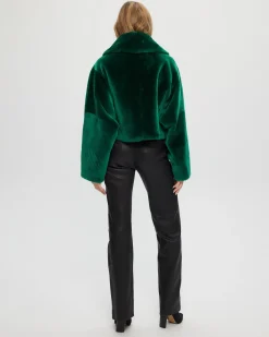 REVERSIBLE SHEARLING LAMB JACKET