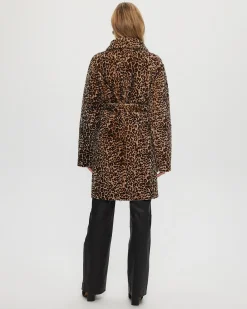 REVERSIBLE SHEARLING LAMB STROLLER, BELT