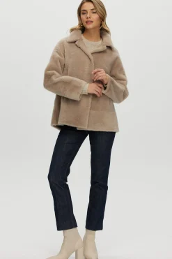 Reversible Shearling Lamb Jacket