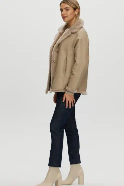 Reversible Shearling Lamb Jacket