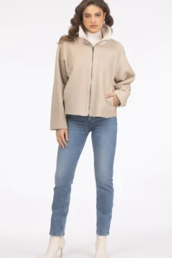 Reversible Shearling Lamb Jacket