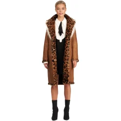 Reversible Shearling Lamb Coat