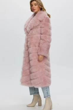 Select Cashmere Goat Diagonal Coat